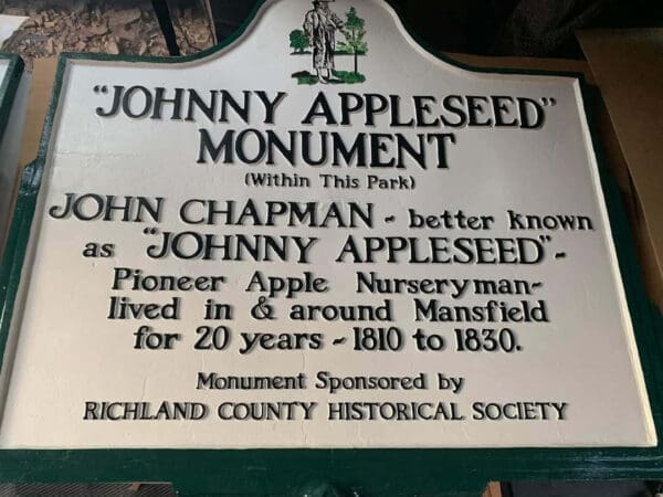 Johnny Appleseed Monument & Apple Orchard